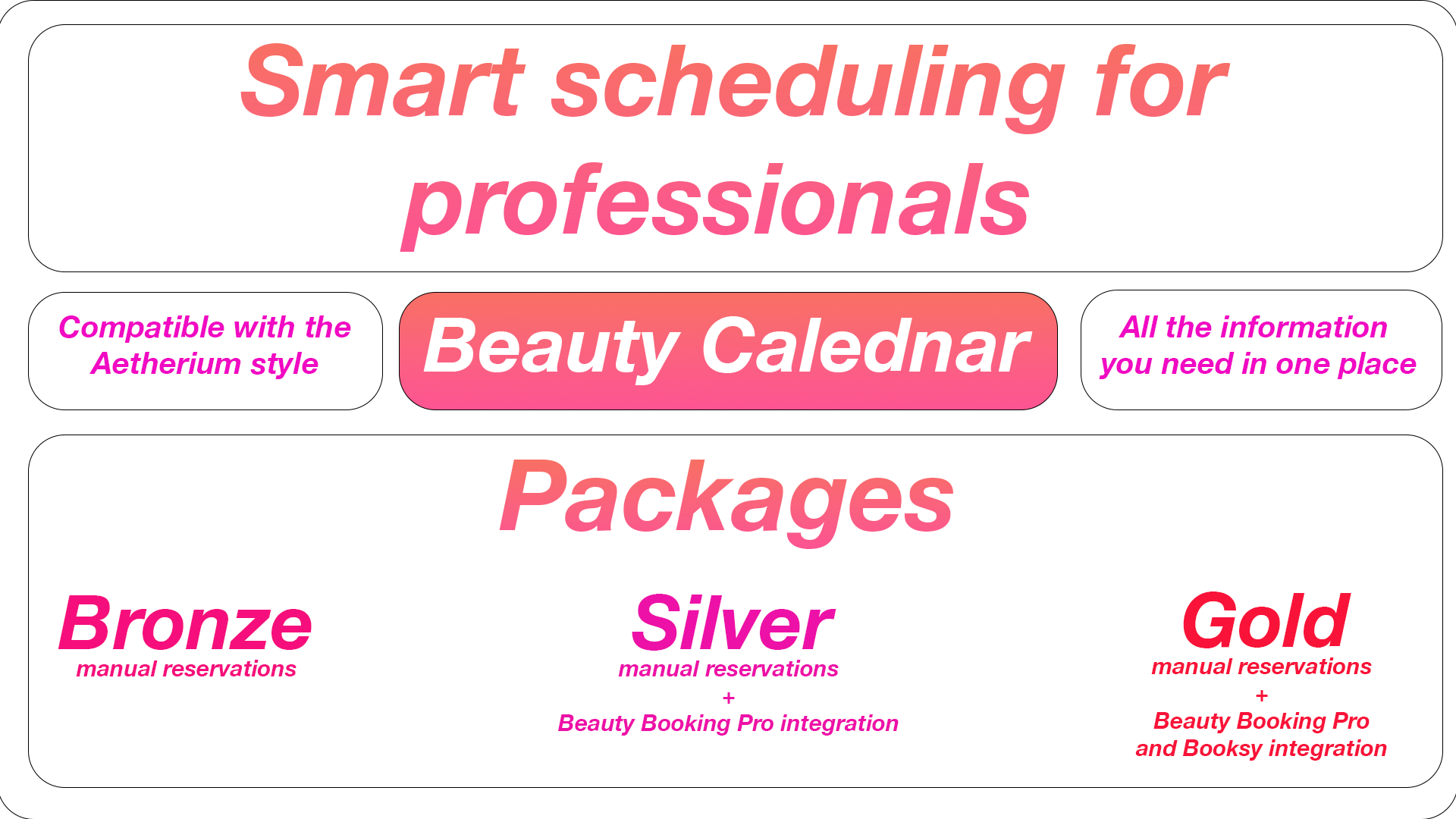Beauty Calendar - Tree Connect 2025
